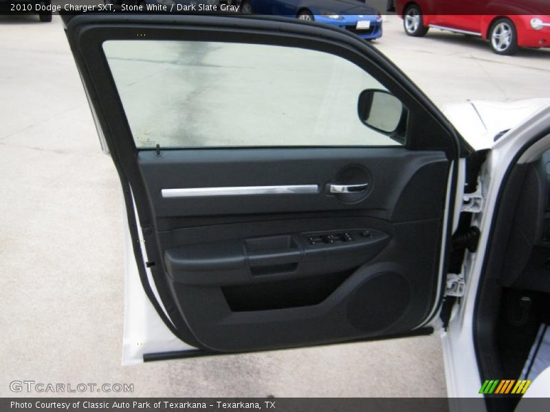 Stone White / Dark Slate Gray 2010 Dodge Charger SXT