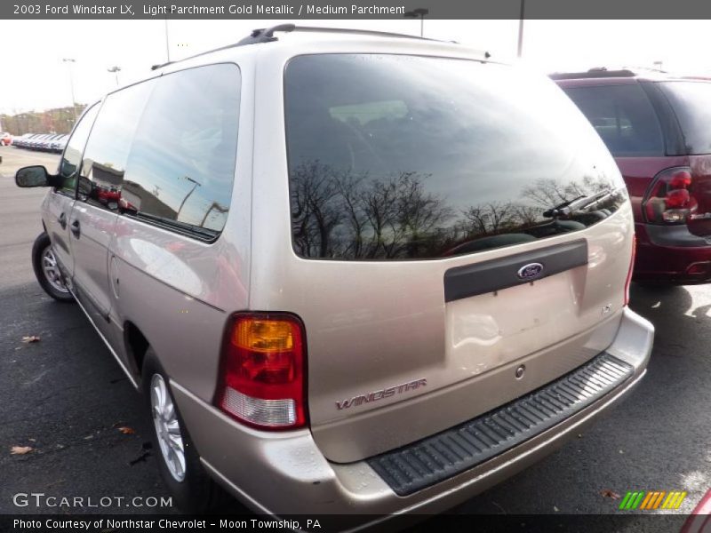 Light Parchment Gold Metallic / Medium Parchment 2003 Ford Windstar LX