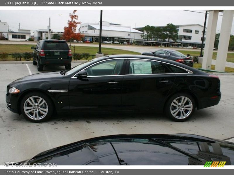 Ultimate Black Metallic / Ivory/Oyster 2011 Jaguar XJ XJL