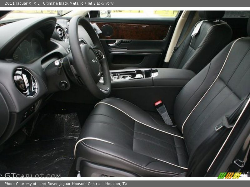  2011 XJ XJL Jet Black/Ivory Interior