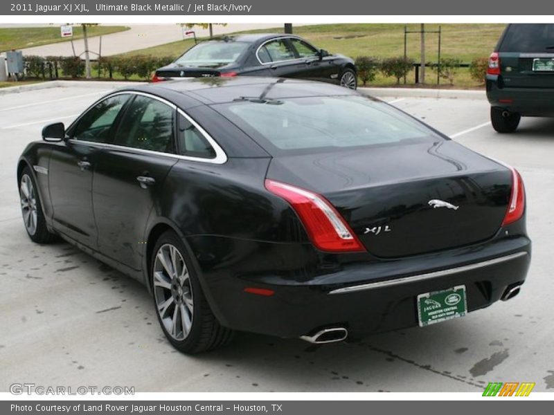 Ultimate Black Metallic / Jet Black/Ivory 2011 Jaguar XJ XJL