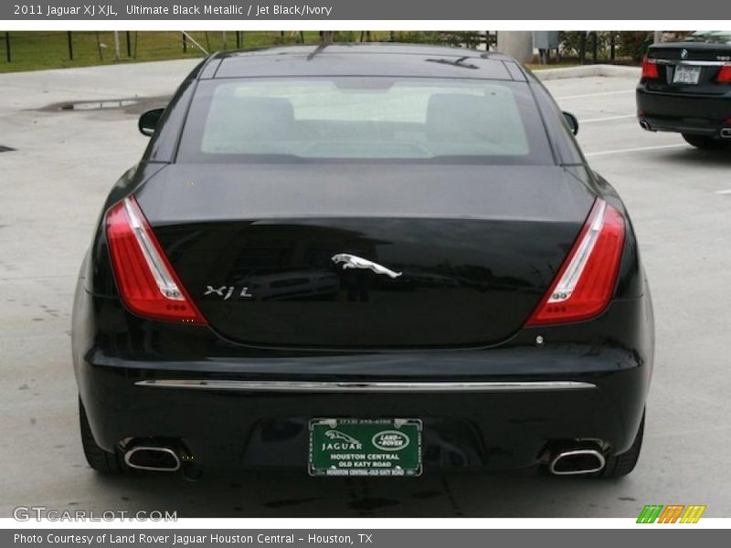 Ultimate Black Metallic / Jet Black/Ivory 2011 Jaguar XJ XJL