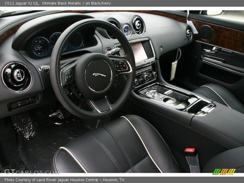 Jet Black/Ivory Interior - 2011 XJ XJL 