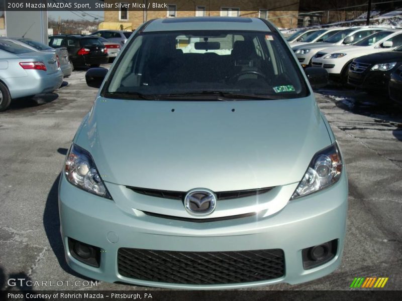 Stellar Silver Mica / Black 2006 Mazda MAZDA5 Sport