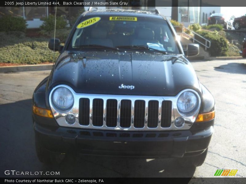Black Clearcoat / Medium Slate Gray 2005 Jeep Liberty Limited 4x4