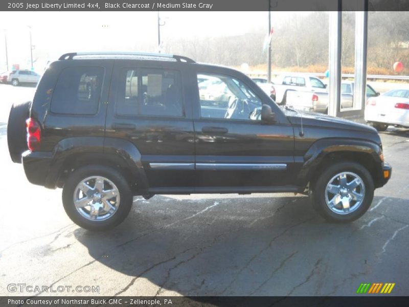 Black Clearcoat / Medium Slate Gray 2005 Jeep Liberty Limited 4x4