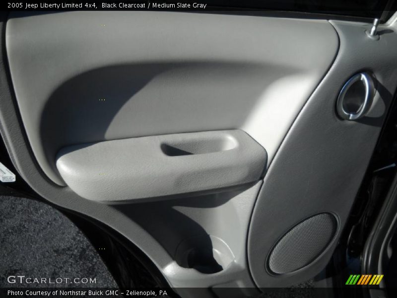 Black Clearcoat / Medium Slate Gray 2005 Jeep Liberty Limited 4x4