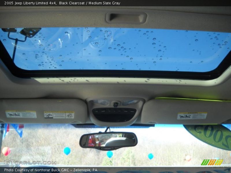 Black Clearcoat / Medium Slate Gray 2005 Jeep Liberty Limited 4x4