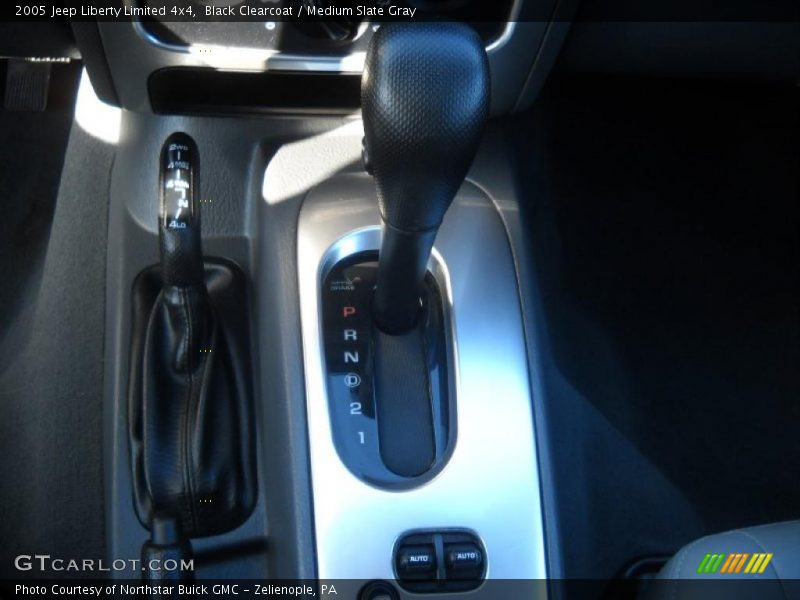 Black Clearcoat / Medium Slate Gray 2005 Jeep Liberty Limited 4x4