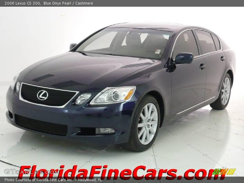 Blue Onyx Pearl / Cashmere 2006 Lexus GS 300