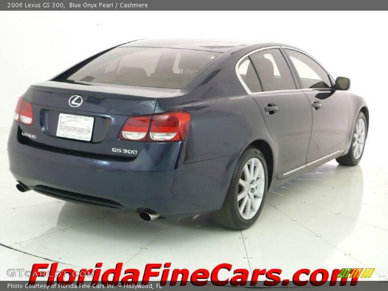 Blue Onyx Pearl / Cashmere 2006 Lexus GS 300