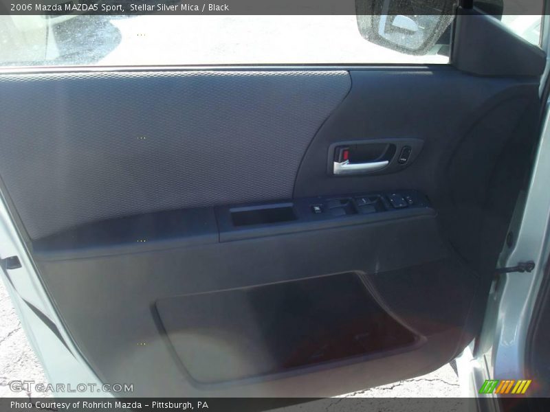 Stellar Silver Mica / Black 2006 Mazda MAZDA5 Sport