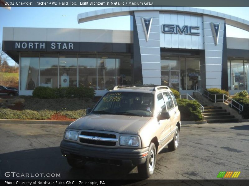 Front 3/4 View of 2002 Tracker 4WD Hard Top