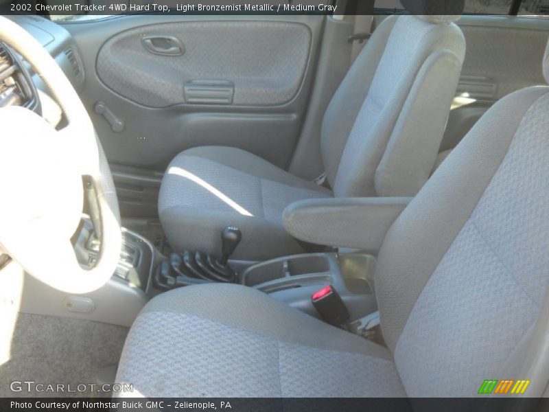 Light Bronzemist Metallic / Medium Gray 2002 Chevrolet Tracker 4WD Hard Top