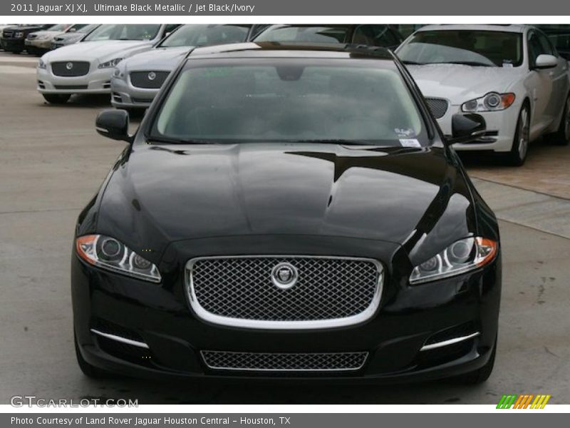Ultimate Black Metallic / Jet Black/Ivory 2011 Jaguar XJ XJ