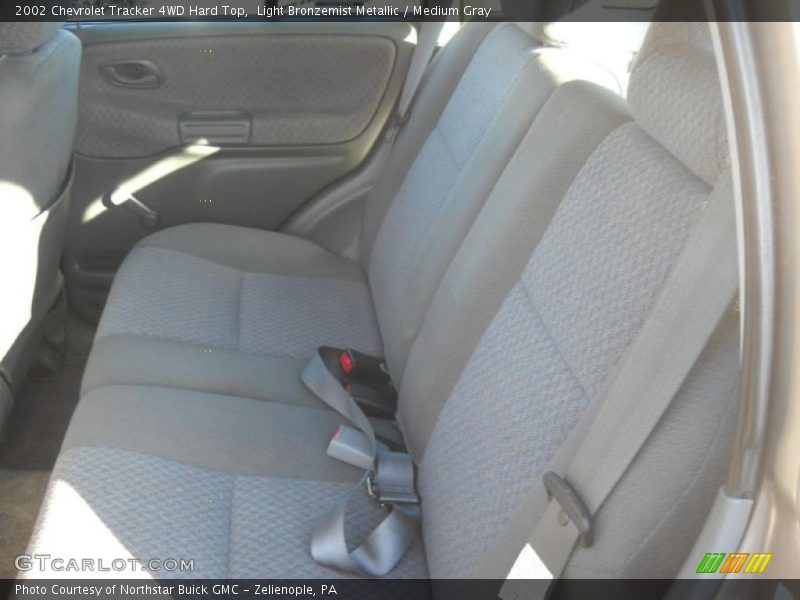 Light Bronzemist Metallic / Medium Gray 2002 Chevrolet Tracker 4WD Hard Top