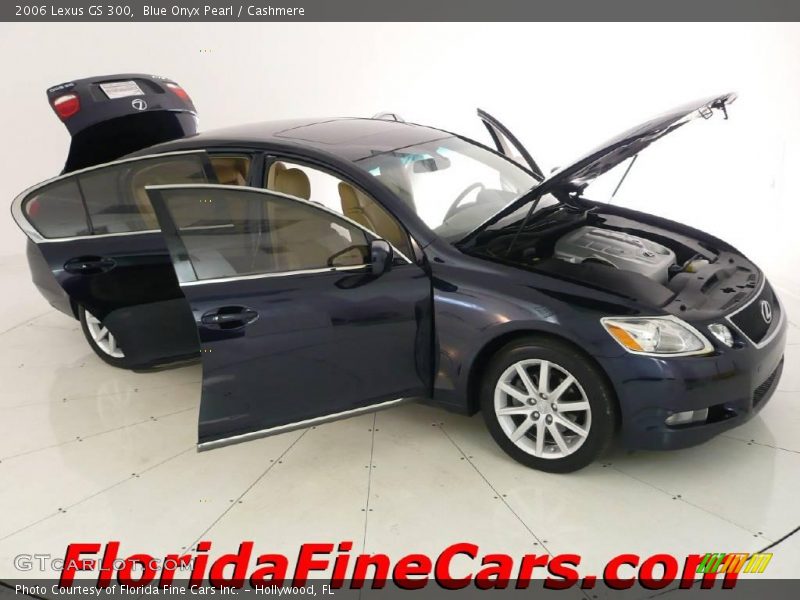 Blue Onyx Pearl / Cashmere 2006 Lexus GS 300