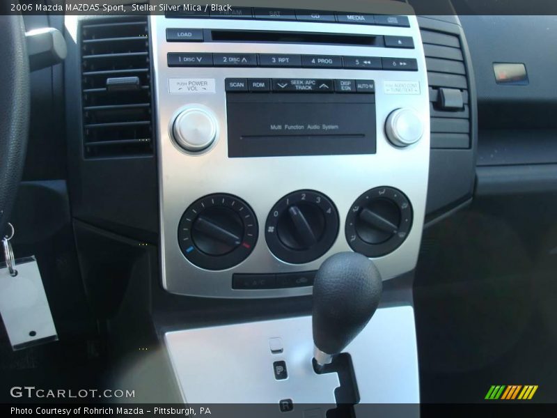 Stellar Silver Mica / Black 2006 Mazda MAZDA5 Sport