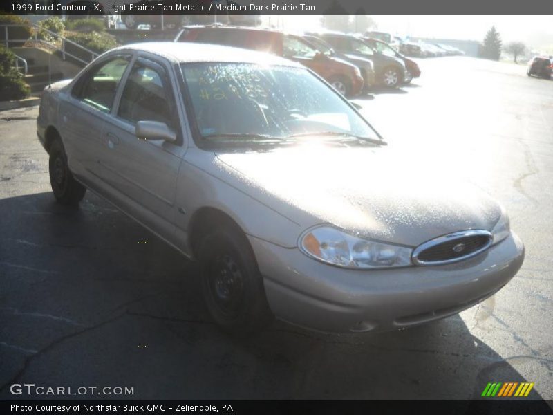 Light Prairie Tan Metallic / Medium Dark Prairie Tan 1999 Ford Contour LX