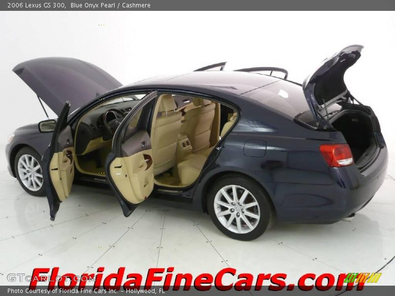Blue Onyx Pearl / Cashmere 2006 Lexus GS 300