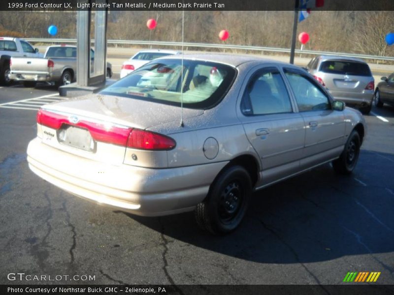 Light Prairie Tan Metallic / Medium Dark Prairie Tan 1999 Ford Contour LX