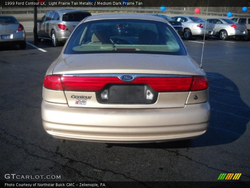 Light Prairie Tan Metallic / Medium Dark Prairie Tan 1999 Ford Contour LX