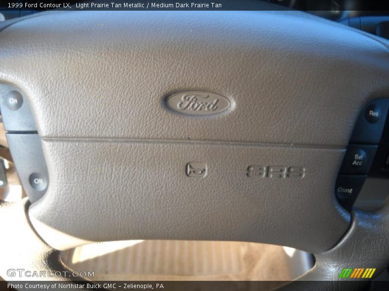 Light Prairie Tan Metallic / Medium Dark Prairie Tan 1999 Ford Contour LX