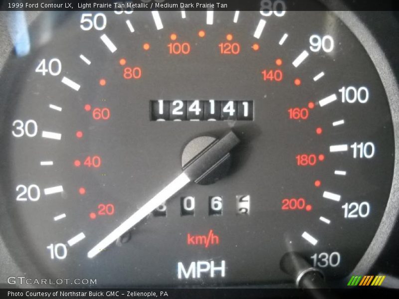 Light Prairie Tan Metallic / Medium Dark Prairie Tan 1999 Ford Contour LX