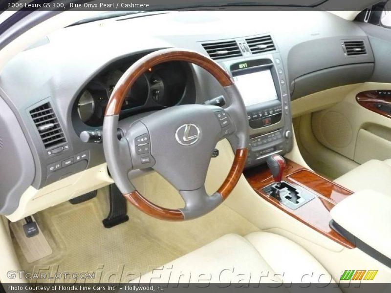 Blue Onyx Pearl / Cashmere 2006 Lexus GS 300