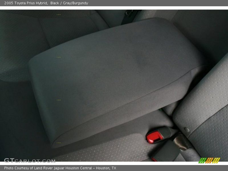 Black / Gray/Burgundy 2005 Toyota Prius Hybrid