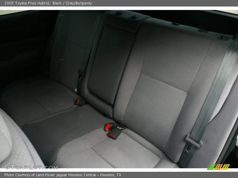 Black / Gray/Burgundy 2005 Toyota Prius Hybrid