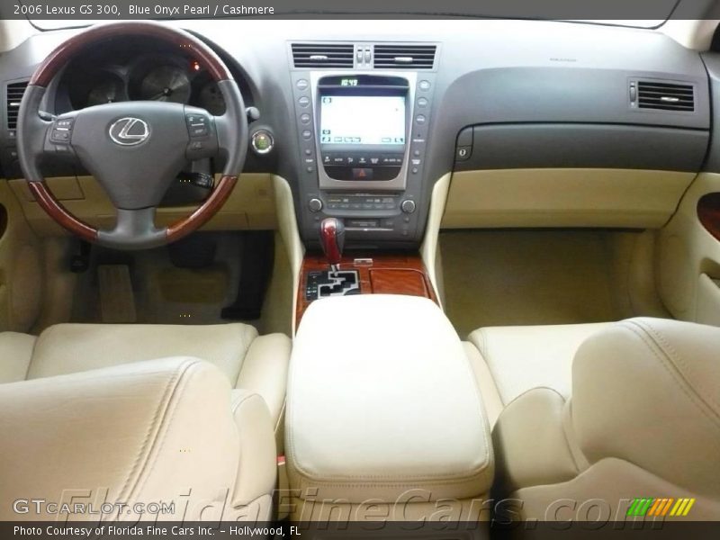 Blue Onyx Pearl / Cashmere 2006 Lexus GS 300