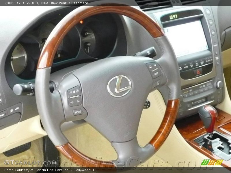 Blue Onyx Pearl / Cashmere 2006 Lexus GS 300