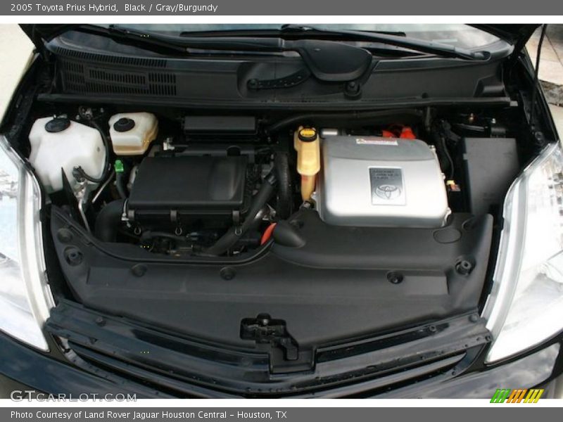 Black / Gray/Burgundy 2005 Toyota Prius Hybrid