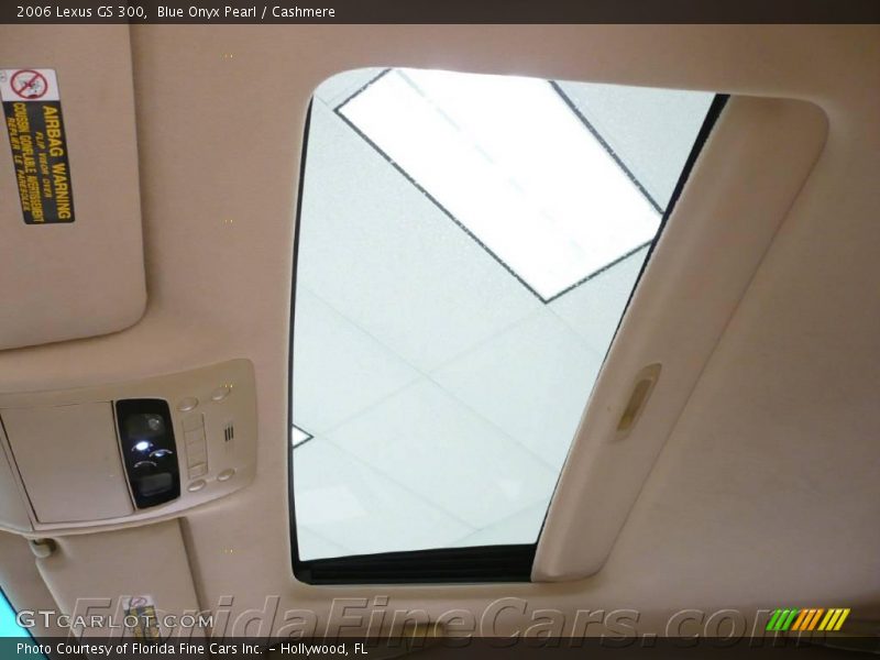 Blue Onyx Pearl / Cashmere 2006 Lexus GS 300