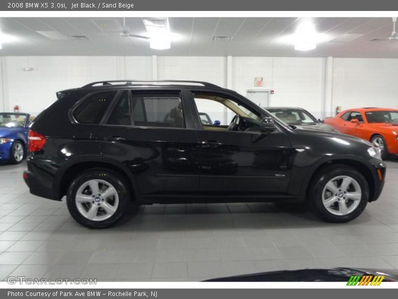 Jet Black / Sand Beige 2008 BMW X5 3.0si
