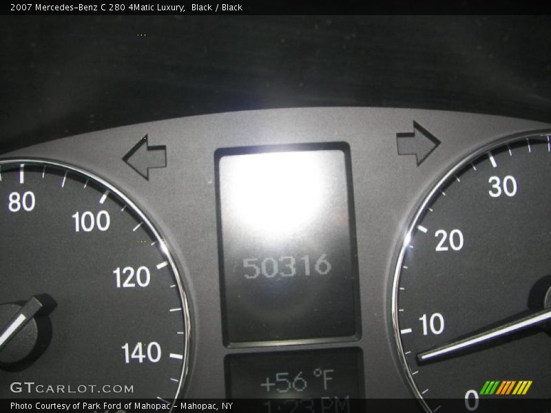 Black / Black 2007 Mercedes-Benz C 280 4Matic Luxury