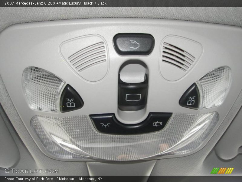 Black / Black 2007 Mercedes-Benz C 280 4Matic Luxury