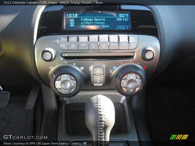 Inferno Orange Metallic / Black 2011 Chevrolet Camaro LT/RS Coupe