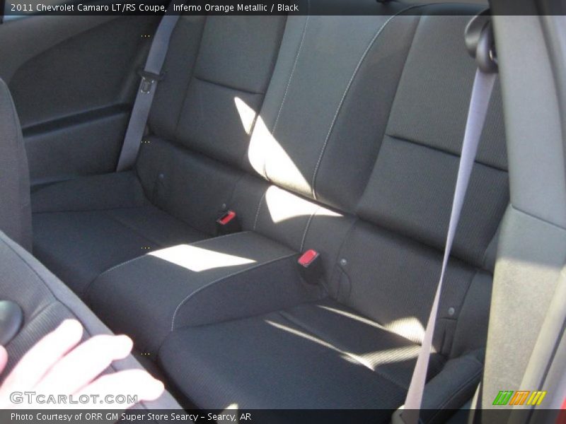 Inferno Orange Metallic / Black 2011 Chevrolet Camaro LT/RS Coupe