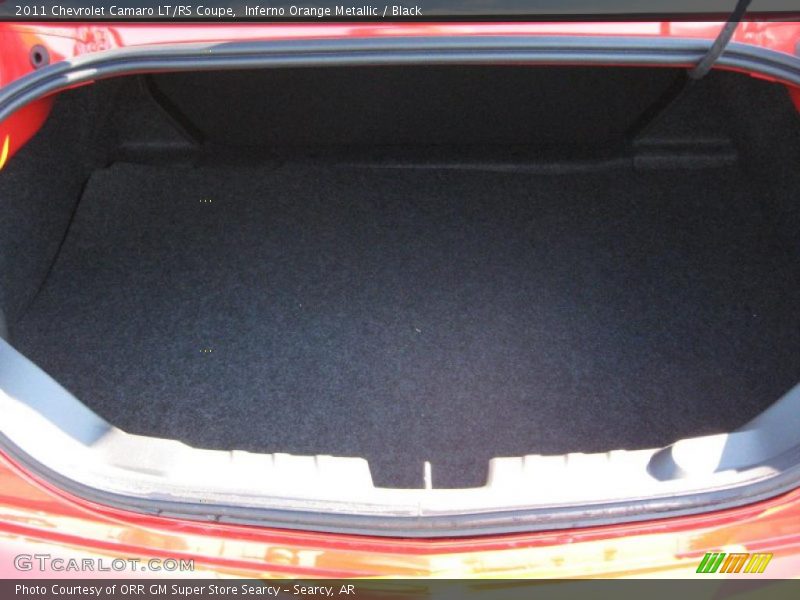 Inferno Orange Metallic / Black 2011 Chevrolet Camaro LT/RS Coupe