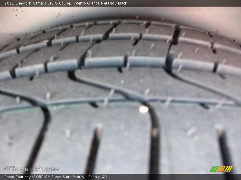 Inferno Orange Metallic / Black 2011 Chevrolet Camaro LT/RS Coupe
