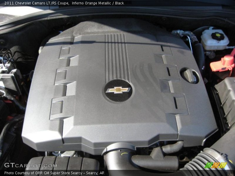 Inferno Orange Metallic / Black 2011 Chevrolet Camaro LT/RS Coupe