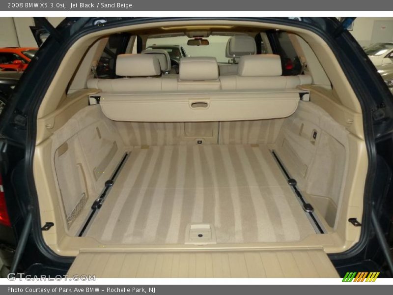 Jet Black / Sand Beige 2008 BMW X5 3.0si