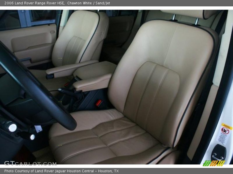 Chawton White / Sand/Jet 2006 Land Rover Range Rover HSE