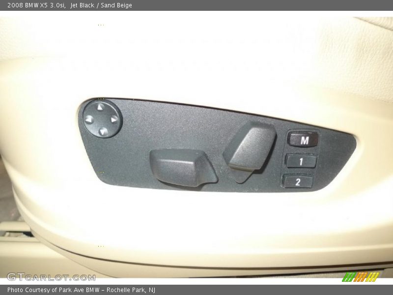 Jet Black / Sand Beige 2008 BMW X5 3.0si