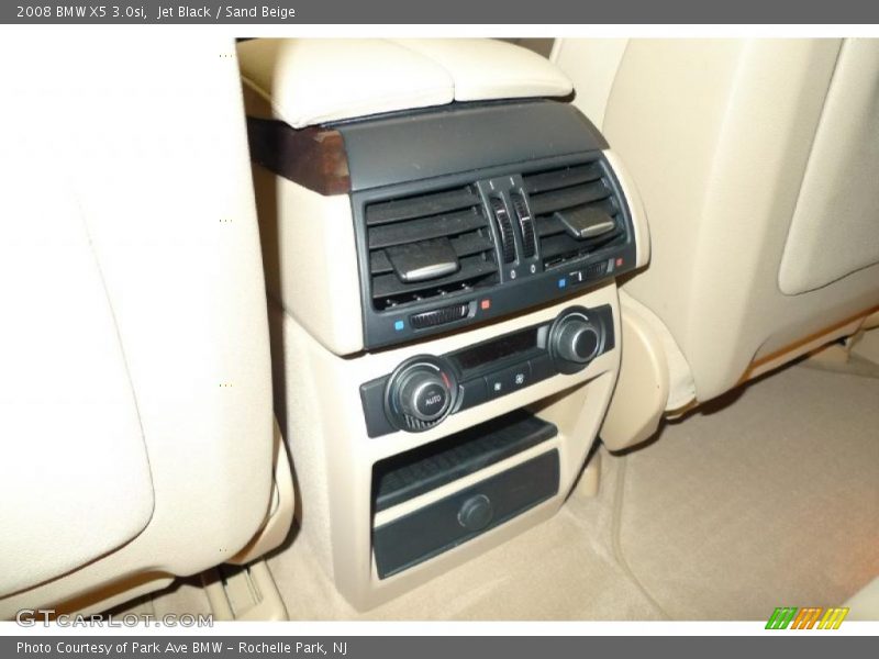 Jet Black / Sand Beige 2008 BMW X5 3.0si