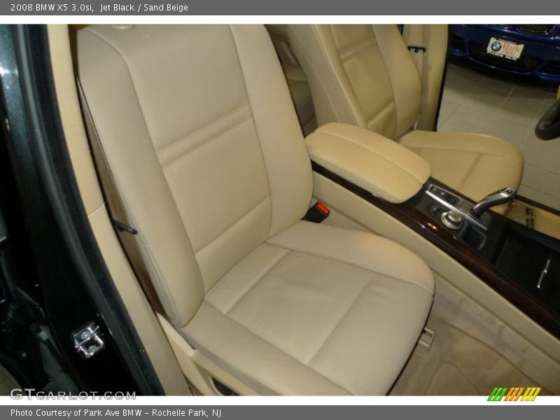 Jet Black / Sand Beige 2008 BMW X5 3.0si