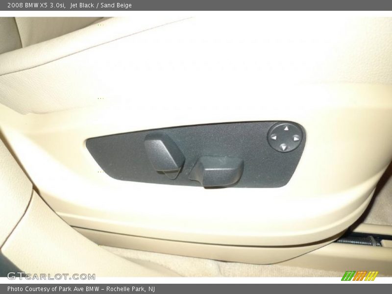 Jet Black / Sand Beige 2008 BMW X5 3.0si