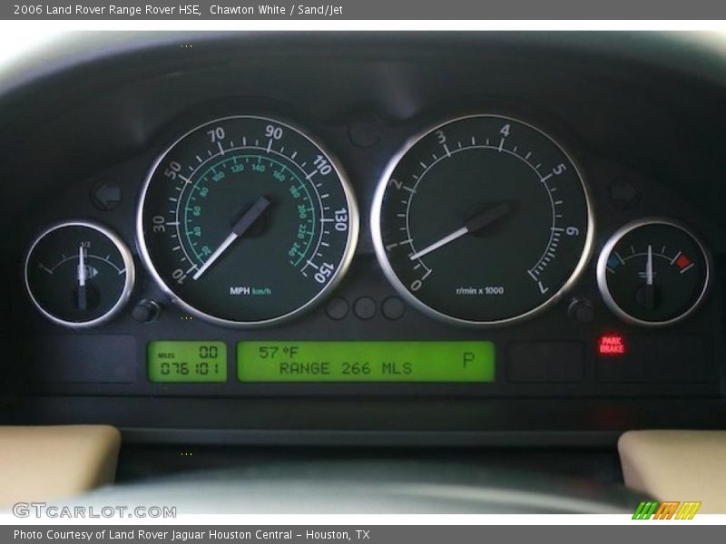 Chawton White / Sand/Jet 2006 Land Rover Range Rover HSE